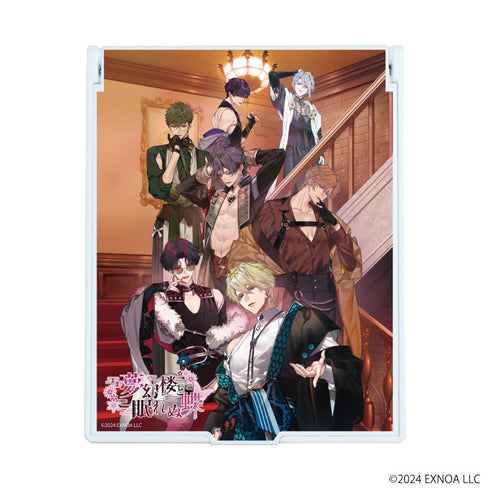 『夢幻楼と眠れぬ蝶』デカキャラミラー01/半周年記念イラスト(公式イラスト)